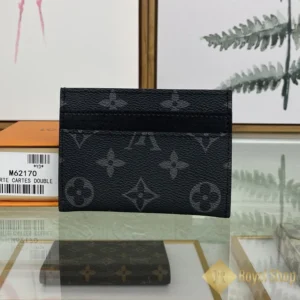 Sau Ví đựng thẻ LV nam Double Card Holder M62170