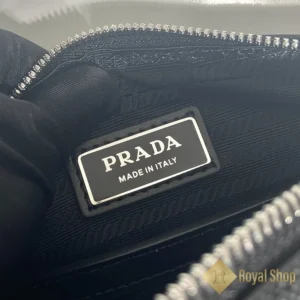 Thẻ tang bên trong Túi Prada nam đeo vai Saffiano Black 2VH170_9Z2_F03X2_V_OOO