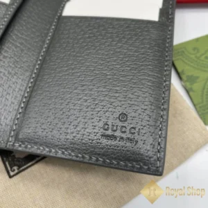 Thông tin dạp chìm trên da Ví nam Gucci đựng thẻ Card Case 768249 FACQC 1048