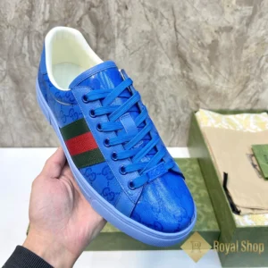 Trên tay Giày Gucci nam ACE sneaker 082803