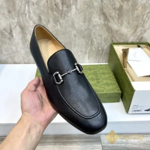 Trên tay Giày Gucci nam đế cao Jordaan leather loafer JGC08131