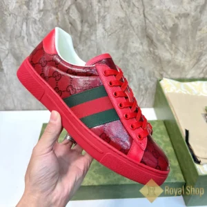 Trên tay Giày nam Gucci Ace sneaker 082801