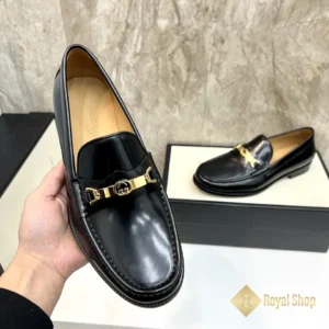 Trên tay Giày nam Gucci đế cao loafer Horsebit JGC08089