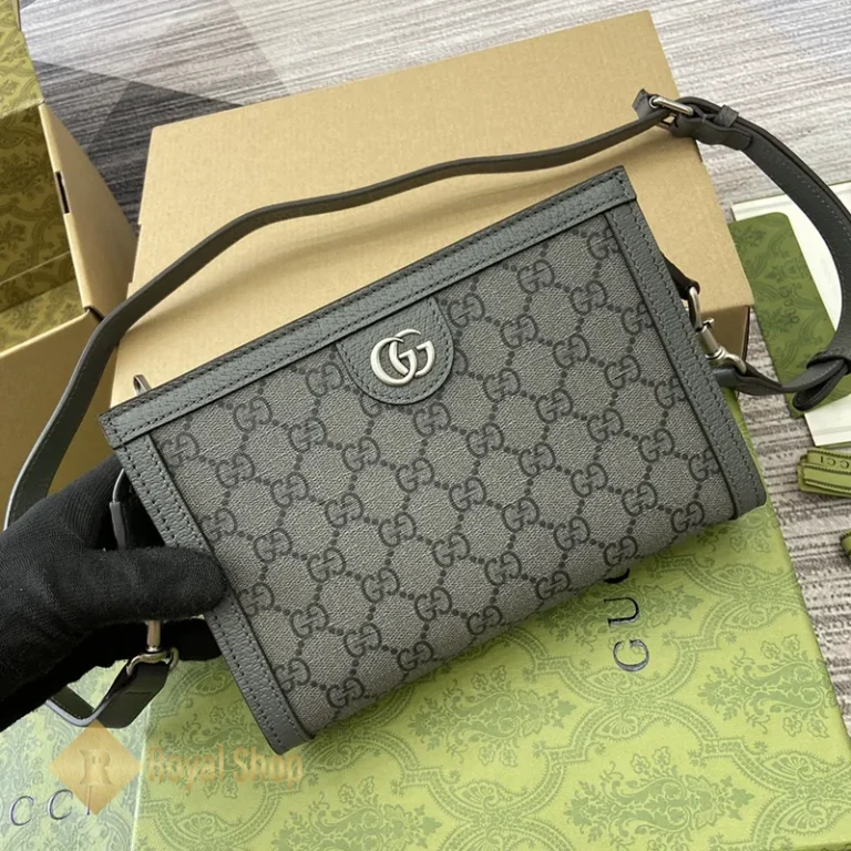 Trên tay Túi đeo chéo Gucci Ophidia G-795467