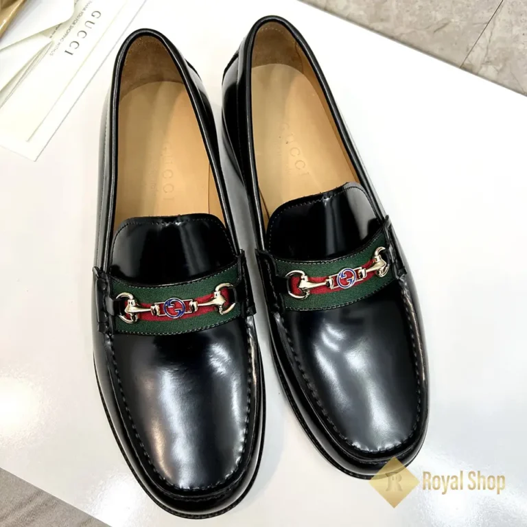 Trước Giày Gucci nam đế cao loafer Horsebit JGC08085