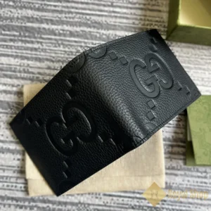 Trước và sau Ví Gucci nam ngắn Jumbo GG 739475