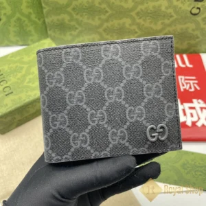 Ví nam Gucci GG Supreme with bordeaux interior B-768243