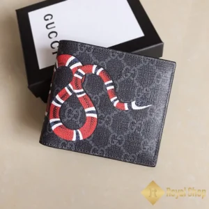 Ví nam Gucci ngắn GG Supreme 451268