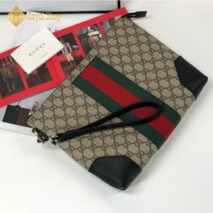 chi tiết Túi Clutch Gucci nam 523603 màu vàng