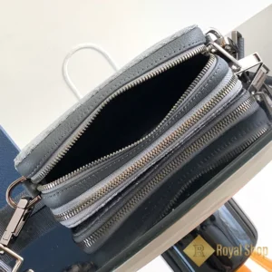 Bên trong Túi nam Dior đeo chéo Zipped Pouch màu xám DR22412-1