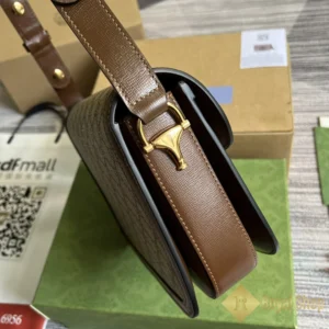 Cạnh Túi nữ Gucci Horsebit 1955 small shoulder GC602204