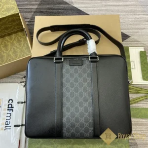 Cặp Gucci nam công sở Medium GG Briefcase màu đen GC795461