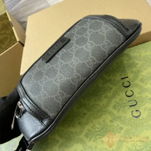 Đáy Túi nam Gucci bao tử Small GG belt bag màu đen GC795463