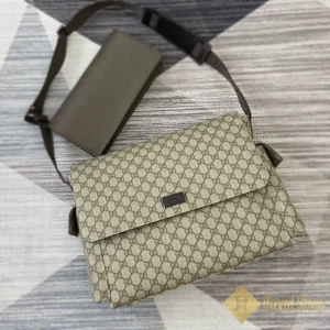 Góc nghiêng Túi nam Gucci đeo chéo Messenger màu nâu GC211131