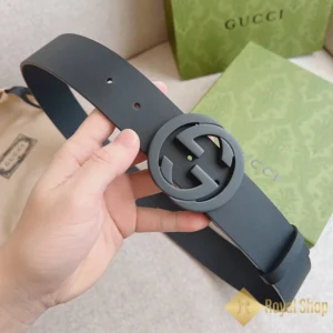 Khoá GG Thắt lưng Gucci nam màu đen BGC092308