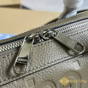 Khoá kéo Túi công sở nam Gucci Jumbo GG briefcase màu nâu GC658573