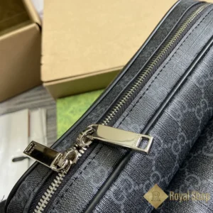 Khoá kéo Túi nam Gucci Small GG crossbody màu đen GC795479