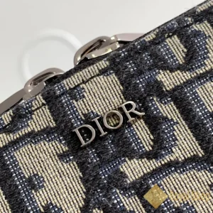 Logo Túi Dior nam đeo chéo Zipped Pouch 2OBBC119