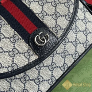 Logo Túi Gucci nam đeo chéo Ophidia GG small Shoulder màu đen 722117