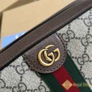 Logo Túi nam Gucci Ophidia crossbody màu nâu GC767190