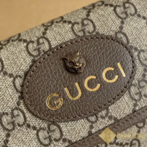 Logo Túi nam Gucci đeo chéo Neo Vintage small belt màu nâu GC493930