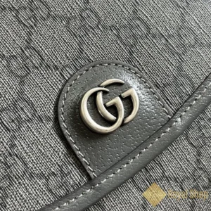 Logo Túi nam Gucci đeo chéo Ophidia medium Messenger màu xám GC724704