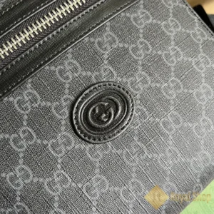 Logp Túi Gucci nam GG Supreme small Messenger màu xám GC681021