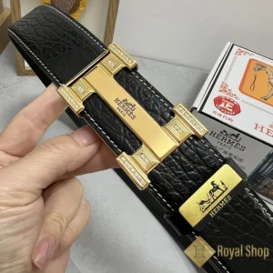 Mặt khoá chữ H Dây nịt Hermes nam BHM092403