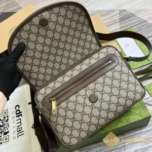 Ngăn túi bên trong Túi Gucci nam đeo chéo Ophidia medium Messenger màu nâu GC724704