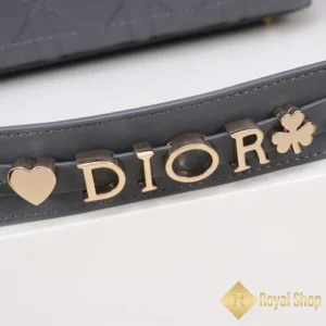 Tên thương hiệu trên Túi nữ Dior Lady màu Xám M0538