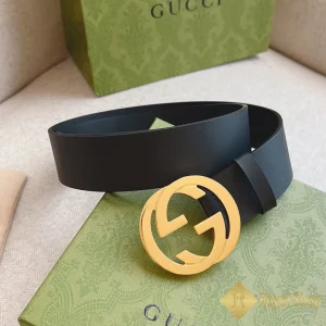 Thắt lưng Gucci nam khoá vàng BGC092705