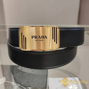 Thắt lưng Prada nam khoá vàng BPR092714V