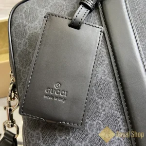 Thẻ da Túi công sở Gucci nam GG briefcase màu đen GC792077