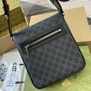 Trước Túi Gucci nam GG Supreme Messenger màu xám GC792082