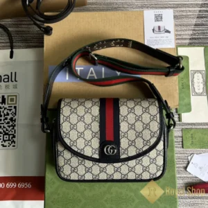 Trước Túi Gucci nam đeo chéo Ophidia GG small Shoulder màu đen 722117