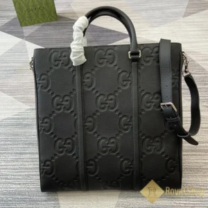 Trước Túi xách nam Gucci Jumbo GG tote bag màu đen GC792265