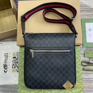 Túi Gucci nam GG Supreme Messenger màu đen GC792081FADJA 1042