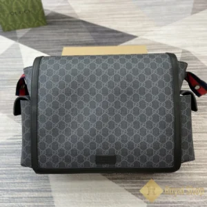 Túi Gucci nam GG Supreme medium diaper màu đen GC495909