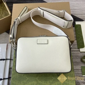 Túi Gucci nam Small GG Crossbody màu trắng GC795465