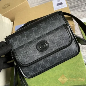 Túi Gucci nam Vintage màu Xám GC674164