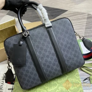 Túi công sở Gucci nam GG briefcase màu đen GC792077