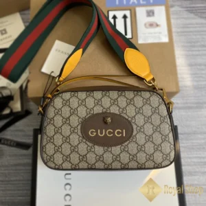 Túi nam Gucci Neo Vintage small messenger màu nâu GC476466