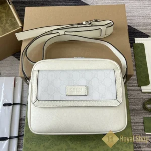 Túi nam Gucci Small GG Crossbody màu trắng GC795464