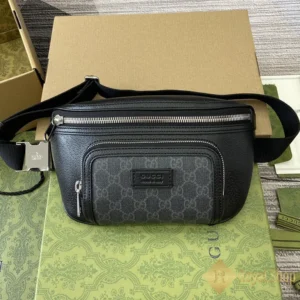 Túi nam Gucci bao tử Small GG belt bag màu đen GC795463