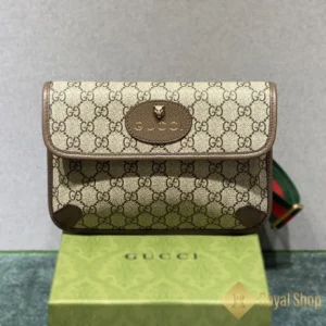 Túi nam Gucci đeo chéo Neo Vintage small belt màu nâu GC493930