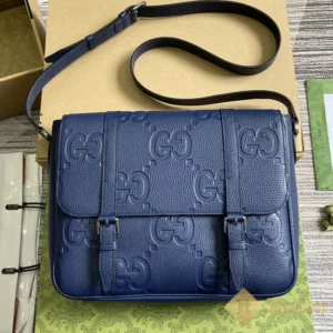 Túi nam Gucci messenger màu xanh GC760234