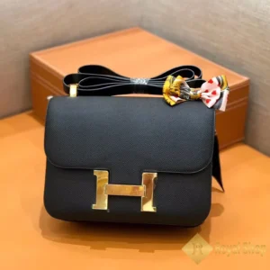 Túi nữ Hermes Constance 23cm màu đen