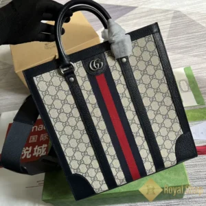 Túi xách Gucci nam Ophidia GG Tote Black 724685