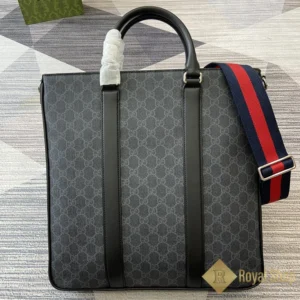 Túi xách nam Gucci GG tote màu xám GC794918