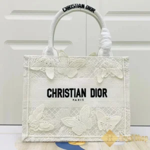 Túi xách nữ Dior Book Tote màu trắng DR091201